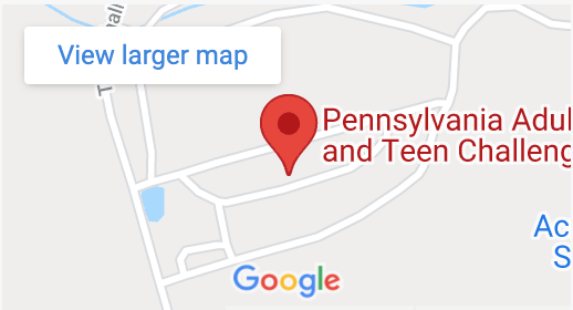 Pennsylvania Adult and Teen Challenge Map
