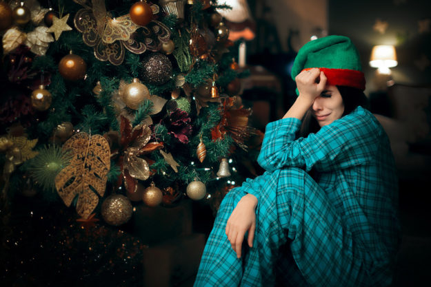 How the Holidays Impact Social Anxiety a woman wonders how the holidays impact social anxiety