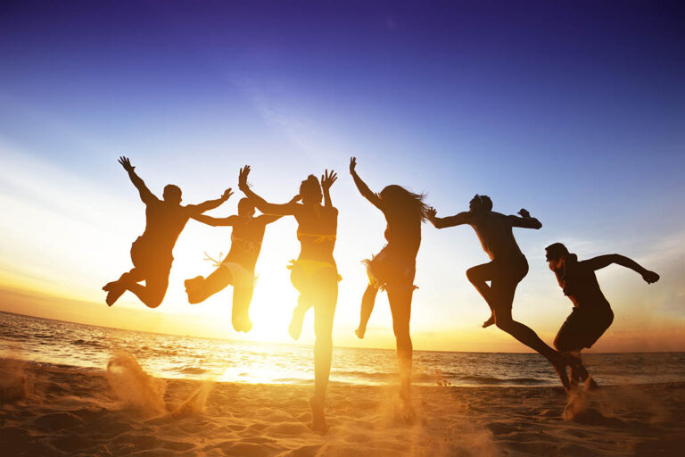 Sober Spring Break a group of people experience a fun and sober spring break
