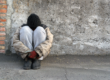 A man thinking about homelessness and addiction