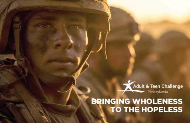 Newsletter Header featuring a soldier